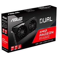 Asus DUAL-RX6600-8G - Radeon RX 6600 - 8GB GDDR6 