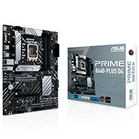 ASUS Peimw B660-Plus Bundkort, LGA 1700, DDR4 ATX