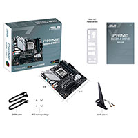 Asus PRIME B650M-A WIFI II Bundkort, AMD AM5, DDR5 Micro-ATX