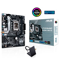 Asus PRIME H610M-A WIFI Bundkort, LGA 1700, DDR4 Micro-ATX