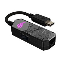 Asus ROG Clavis USB-C til 3.5mm adapter (m/mikrofon ANC)