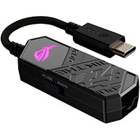 Asus ROG Clavis USB-C til 3.5mm adapter (m/mikrofon ANC)