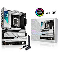 Asus ROG STRIX X670E-A GAMING WIFI Bundkort, AMD AM5, DDR5 ATX