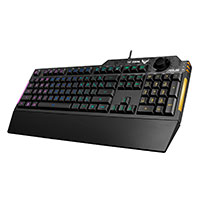 Asus TUF Gaming K1 Gaming tastatur m/RGB (Spildtt)