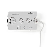 Audio minijack Switch (2x3,5mm til 3x3,5mm/2,5mm) Nedis
