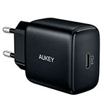 Aukey USB-C Oplader (25W) Sort