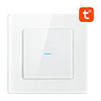 Avatto N-TS10-W1 Smart Light Switch 1-vejs (Wi-Fi/Tuya) Hvid