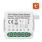 Avatto N-ZWSM01-4 Smart Switch Modul (ZigBee/Tuya) 4 kanal