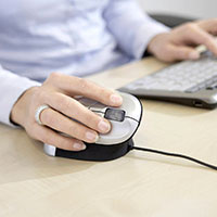 BakkerElkhuizen Grip Mouse (USB) Sort/Slv