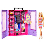 Barbie Garderobe m/Dukke (3r+)
