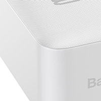 Baseus Bipow Powerbank 15W 30000mAh (2xUSB-A/USB-C) Hvid