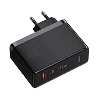 Baseus 160W GaN Pro USB Vgoplader m/Kabel (2xUSB-C/1xUSB-A)