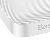 Baseus Bipow Powerbank 20W 10000mAh (2xUSB-A/USB-C) Hvid