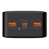 Baseus Bipow PPBD050401 Powerbank 20W 30000mAh (2xUSB-A/USB-C) Sort