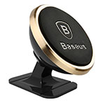 Baseus 360 Magnetic Smartphone Bilholder (Instrumentbræt) Guld