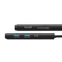 Baseus 6-i-1 USB-C Dock (HDMI/USB-A/Kortlser/USB-C)