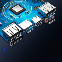 Baseus Ambilight Powerbank 30000mAh 65W (USB-C/USB-A)