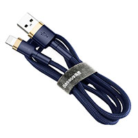 Baseus Cafule Lightning - USB-A Kabel 1,5A - 2m (Guld/Bl)