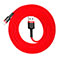 Baseus Cafule Lightning - USB-A Kabel 1,5A - 2m (Rd/Sort)