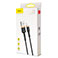 Baseus Cafule Lightning - USB-A Kabel 1,5A - 3m (Guld/Sort)