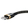 Baseus Cafule Lightning - USB-A Kabel 2,4A - 1m (Guld/Sort)