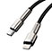 Baseus Cafule USB-C - Lightning Kabel 20W - 2m (Metal) Sort