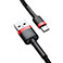 Baseus Cafule USB-C - USB-A Kabel 2A - 2m (Rd/Sort)