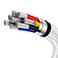 Baseus Cafule USB-C - USB-C Kabel 100W - 1m (Metal) Hvid