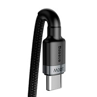 Baseus Cafule USB-C - USB-C Kabel - 2m (100W) Sort/Gr