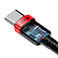 Baseus Cafule USB-C - USB-C Kabel - 2m (100W) Sort/Rd