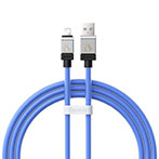 Baseus CoolPlay 2,4A Lightning Kabel - 1m (USB-A/Lightning) Bl