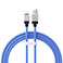 Baseus CoolPlay 2,4A Lightning Kabel - 1m (USB-A/Lightning) Bl