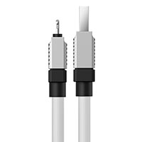 Baseus CoolPlay 2,4A Lightning Kabel - 1m (USB-A/Lightning) Hvid