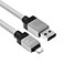 Baseus CoolPlay 2,4A Lightning Kabel - 2m (USB-A/Lightning) Hvid
