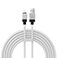 Baseus CoolPlay 2,4A Lightning Kabel - 2m (USB-A/Lightning) Hvid