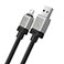 Baseus CoolPlay 2,4A Lightning Kabel - 2m (USB-A/Lightning) Sort