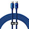 Baseus Crystal USB-C - USB-C Kabel 100W Bl - 2m