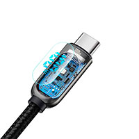 Baseus Display USB-C - USB-C Kabel 100W - 1m (Sort)