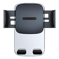 Baseus Easy Control Clamp Smartphone Bilholder (Luftventilation/Instrumentbrt/Forrude) Sort