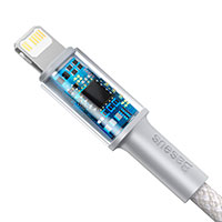 Baseus High Density USB-C - Lightning Kabel 20W - 1m (Hvid)