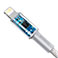 Baseus High Density USB-C - Lightning Kabel 20W - 2m (Hvid)