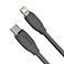 Baseus Jelly Liquid USB-C - Lightning Kabel 20W -1,2m (Sort)
