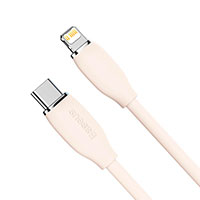 Baseus Jelly Liquid USB-C - Lightning Kabel 20W - 2m (Pink)