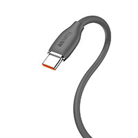 Baseus Jelly Liquid USB-C - USB-A Kabel 100W - 1,2m (Sort)