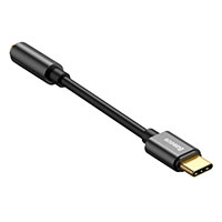 Baseus L54 USB-C til Minijack Adapter (USB-C/3,5mm) Sort