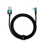 Baseus MVP 2 Elbow 100W Vinklet USB-C Kabel - 2m (USB-A/USB-C) Sort/Bl
