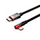 Baseus MVP 2 USB-C - USB-C Kabel m/vinkel 100W - 1m - Rd