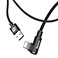 Baseus MVP Elbow Lightning/USB-A 2A - 1m (m/vinkel) Sort
