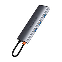 Baseus PD 7-i-1 USB-C Dock (HDMI/USB-A/Kortlser) Gr