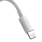 Baseus Simple Wisdom USB-C - Lightning 20W - 1,5m (Hvid)